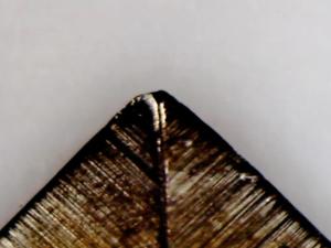 Analys av kraftigt använt spetsblad 617X - Sollex blogg