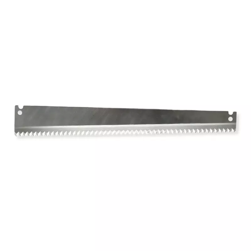 Long serrated/ toothed knife blade I-31892 for industrial applications - Sollex