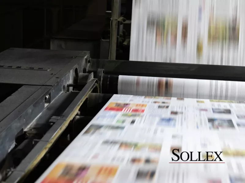 Knivar, Knivblad och Industrirakblad för den Grafiska Industrin Den grafiska industrin omfattar allt från boktryck till förpackningsdesign och reklammaterial - Sollex