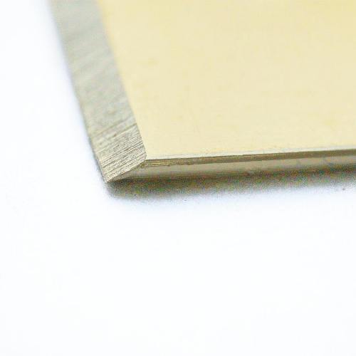 Single-sided pelletizerizer knife L38 with single bevel sharpening on the edge - Sollex