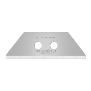 Martor trapezoid blade 160099 stainless steel blades for Secunorm 610 XDR, Profi25, Secupro 625 - Sollex