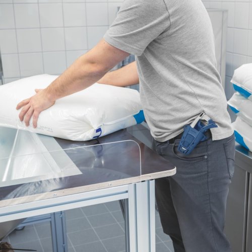 Martor metal detectable knife holster for Secunorm 610 XDR food safety knife to open bags and sacks - Sollex