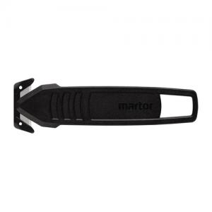 Martor Secumax 145 säkerhetskniv i svart plast med dolt knivblad, 4mm skärdjup - Sollex