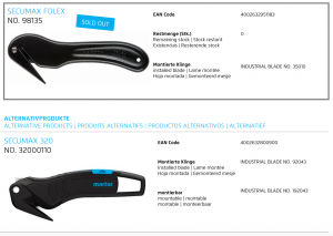 Martor secumax folex 98135 har utgått - Sollex blogg