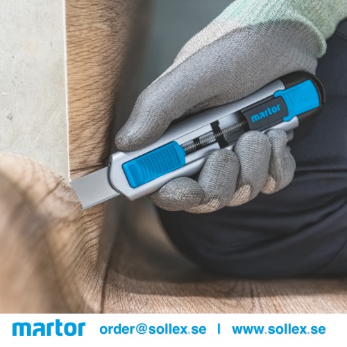 Martor Secunorm 540 couteau de sécurité coupe la moquette, le linoléum et les revêtements de sol - Sollex