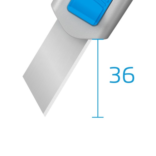 Martor Secunorm 540 couteau de sécurité profondeur de coupe 36 mm - Sollex