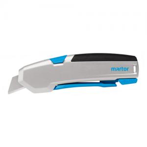 Sollex best-seller Martor Secupro 625 automatic retractable knife blade when handle makes contact with surface