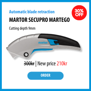 REA - Martor Secupro Martego 30% rabatt - Sollex april-kampanj