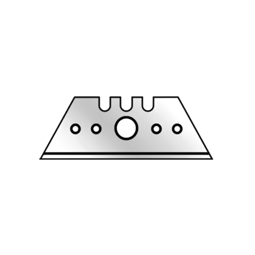 Martor 852 Trapezoid Blade TiN-coated 5pcs 53x19x0.63mm