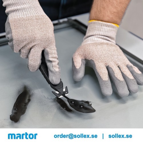 Martor Secumax 150 kan användas för att skrapa bort smuts, färg, klistermärken - Sollex