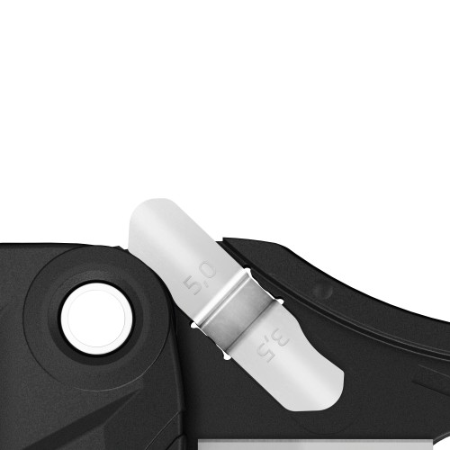 Le Martor Secumax 320 est équipé de coupe-rubans avec deux profondeurs de coupe différentes, 3,5 et 5 mm - Sollex