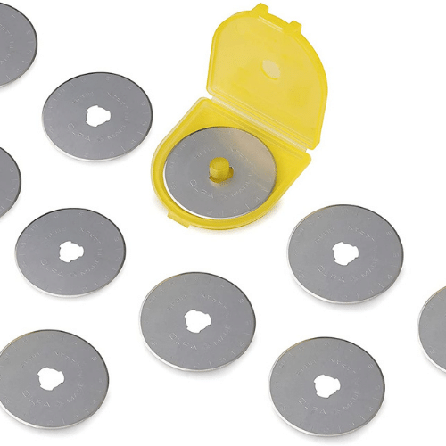 Lames de cutter rotatif Olfa Øe45 mm, lot de 10 pièces - Sollex