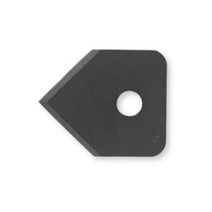 Sollex spetsblad P752D 24x20x0.3mm Ø4.5mm dubbeleggat med ett stort hål