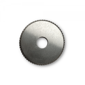 Sollex P829-2 lame de coupe-écraseur avec petite perforation 64x16x3mm - deux côtés tranchants avec affûtage à simple biseau