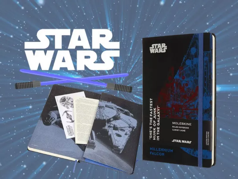 Handla industriknivar för över 3000kr - få Moleskine Notebook Limited Edition Star Wars på köpet - Sollex