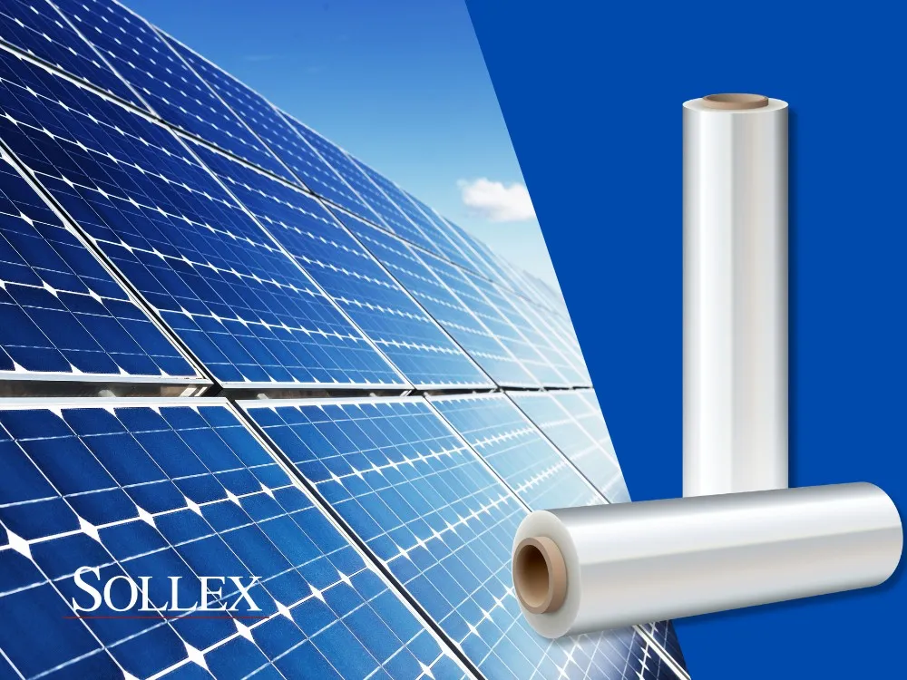 Plastfilmer som används för solpaneler av fotovoltaikindustrin - Sollex