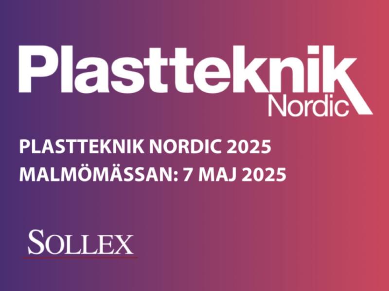 Sollex på Plastteknik Nordic 2025 Malmö