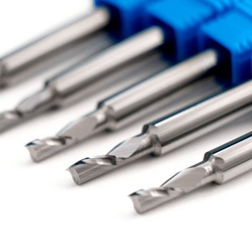 Router bits Ø4/Ø6 8mm for ACM aluminum | Sollex CNC Tools