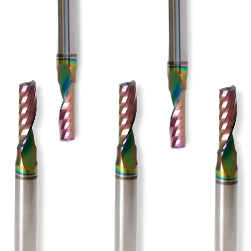 Sollex coated R505 router bits with milling diameter 5mm for CNC cutting digital systems e.g. Zund, Summa