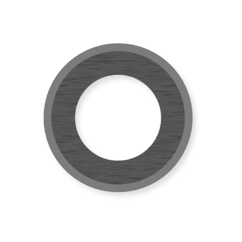 Cirkelkniv Ø70mm 1st 70x40x1mm – tvåsidig dubbelslipad 5mm roterande kniv i verktygsstål Sollex