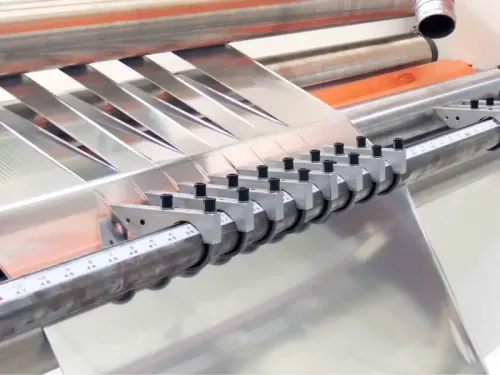 Razor Slitting with Industrial Razor Blades - Example - Sollex blog