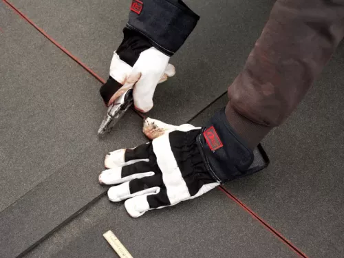 Buy utility dolphin knife Sollex 2000 to cut Mataki roofing felt, surface felt