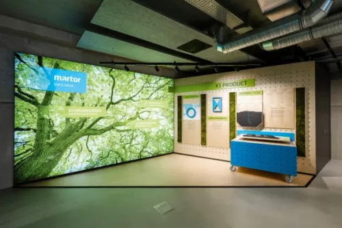 nylanserad produktserie "ECO by Martor" tillverkad av återvunnen plast - Sollex