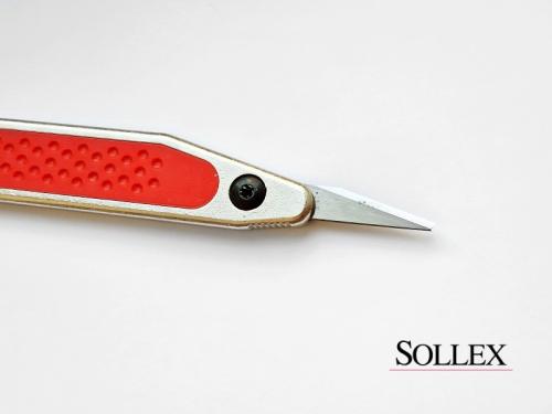 hobby scalpels are often used for wrapping but are not optimal choice - Sollex