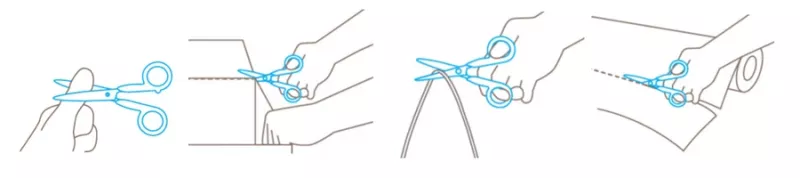 Utilisation des ciseaux de sécurité Martor Secumax 363 - Couteaux de sécurité Sollex