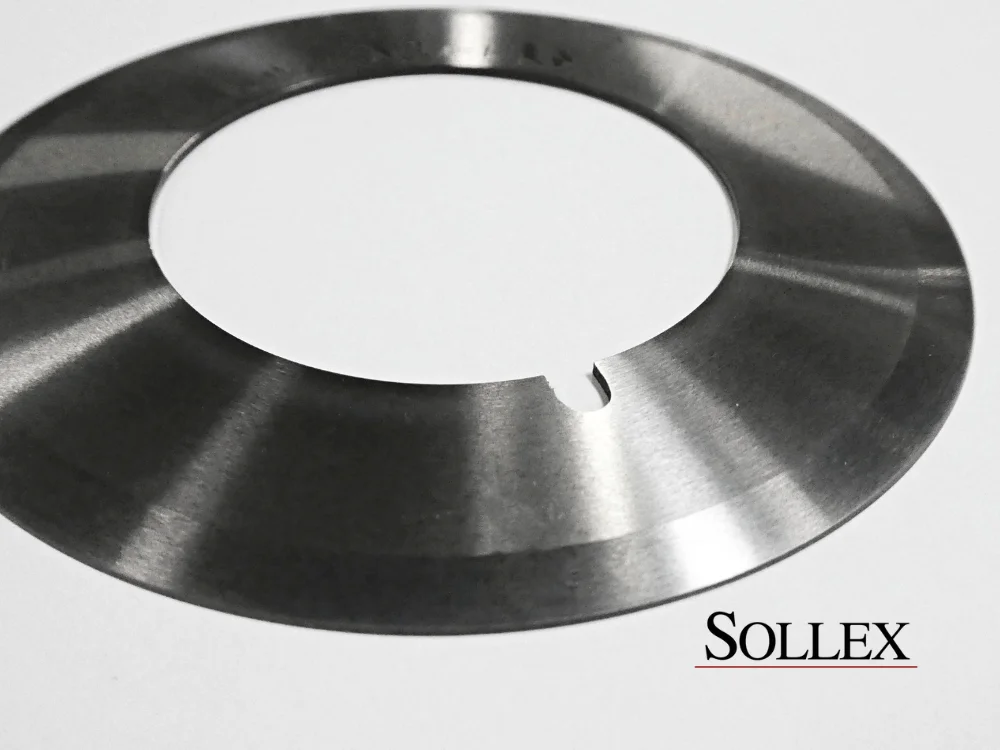 Shear Slitting: Precision Cutting Guide  Tallriksformad cirkelkniv för slitter maskin - Sollex