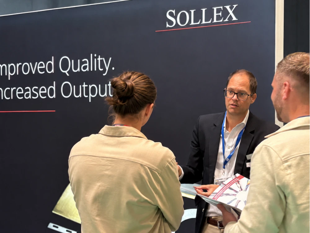 Sollex booth at Sign & Print Pack in Odense 2026