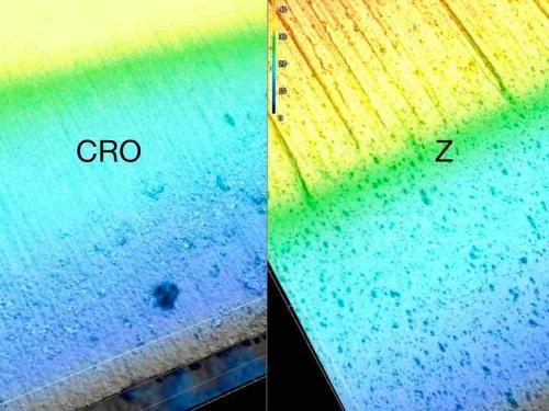 Slitter blade analysis for thin stretched film close up - Sollex blog