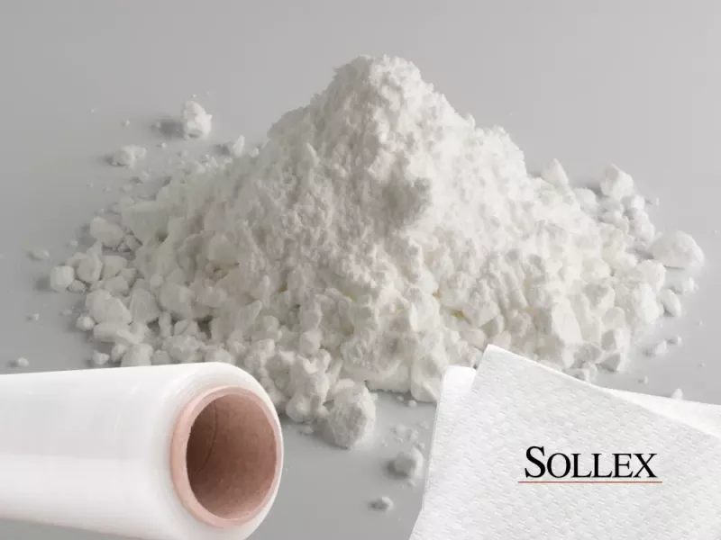 Slittning av pappers- och filmmaterial som innehåller kalciumkarbonat som Krita, kalksten och marmor - Sollex