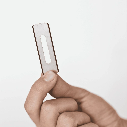 Slotted Razor Blades | for Slitter Rewinder – Sollex