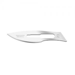 Swann Morton ej sterila skalpellblad SM23 23 för Swann-Mortons handtag 4, 4L, 4 Granulated & 6B - Sollex