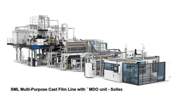 SML Multi-Purpose Cast Film Line with MDO unit - Sollex