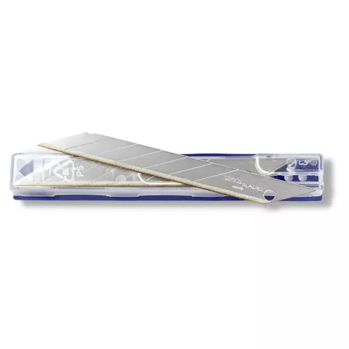 Snap blade 9030T pointed with titanium coated edge in a pack of 10 - Sollex