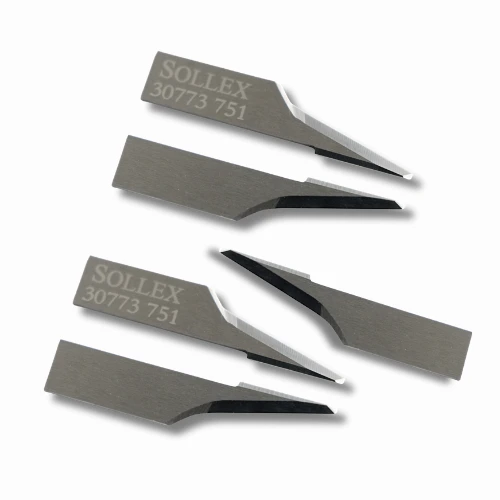 5pcs Sollex 30773 oscillating CNC knives with 11 cutting depth for Atom and Zund cutting machines and tables