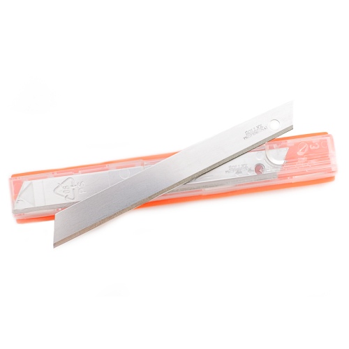 9mm brytblad knivblad utan brytbara segment i förpackningen - Sollex