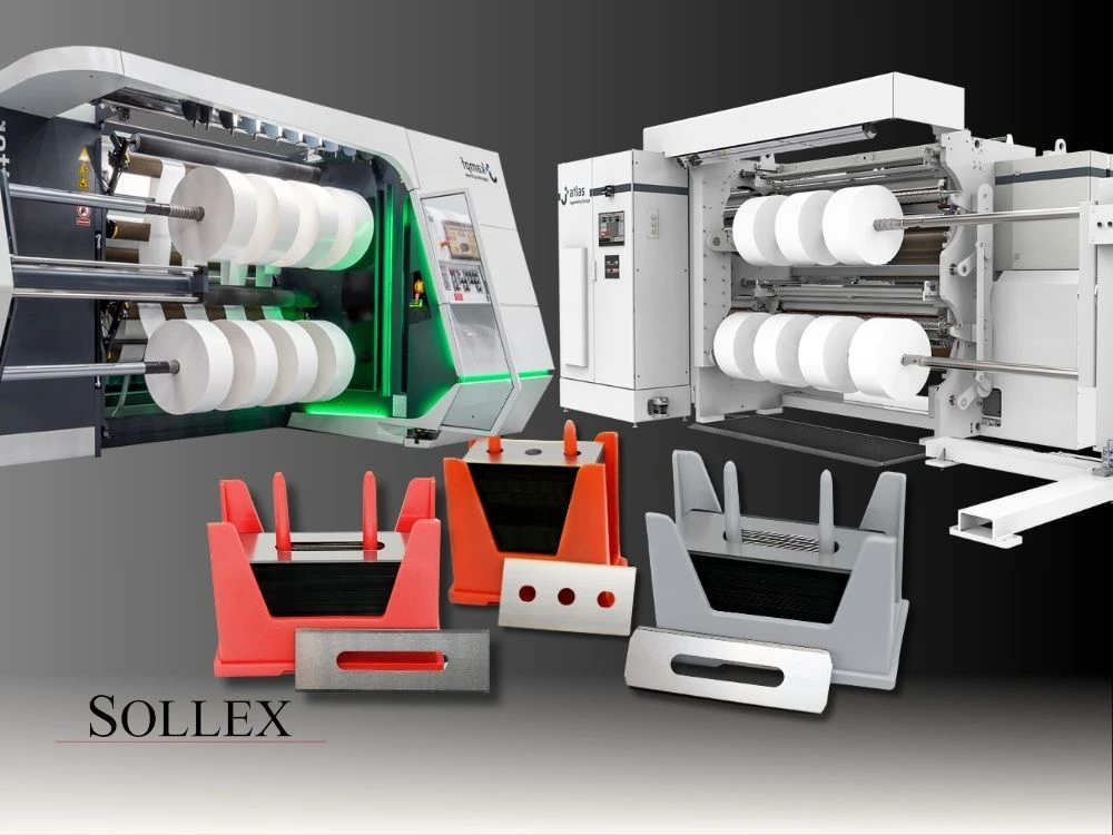 Sollex industrirakblad för Kampf och Atlas slitter rewinder skärmaskiner, skär- och upprullningsmaskiner - Blogg