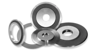 Couteaux circulaires Sollex pour fond et dessus, couteaux à écraser, couteaux bombés, lames de cisaillement, couteaux dentelés pour papier, carton, film plastique, découpe d