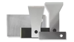 Knivar för granulering, pelletering av plast - Sollex maskinblad för plasttillverkning, filmblåsning, plaståtervinning, regranulering