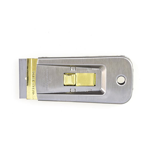 Sollex scraper 59 for professional users. Click mechanism and functional design