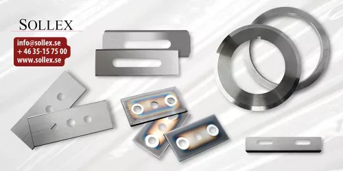 Sollex has a Large Variety of Different Industrial Blades for Blown Film Extrusion, Flexographic Printing, and Converting - Sollex blog