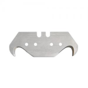 This double-edged hook blade from Sollex. The shape of the hook blade protects the ground.