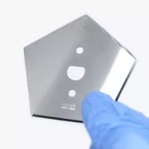 Sollex 5 sided pentagonal machine knife P877 for Windmöller & Hölscher, Starlinger ad star sack lines