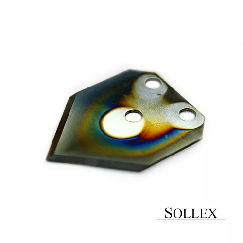 Sollex spetsigt maskinblad som Martor 761 keramiskt belagt