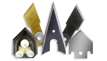 Sollex Pointed Tip Blades for Rubber, Plastic, Cardboard Cutting