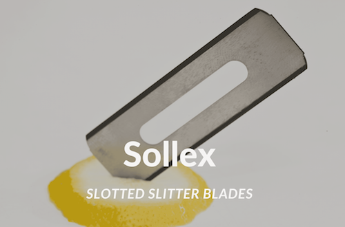 Sollex Blogg - att kapa 2mm plastskum med Sollex slitterblad 5K