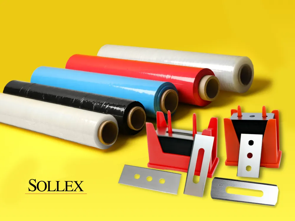 Blade Recommendations vs. Plastic Polymer Types Sollex industrirakblad för plast PE, LDPE, LLDPE, HDPE, PP, BOPP, PET, PVC, EVA, biobaserade och PCR-återvunna material